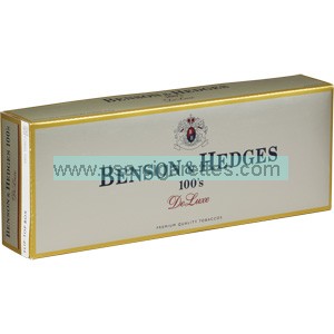 Benson Hedges 100's DeLuxe Cigarettes